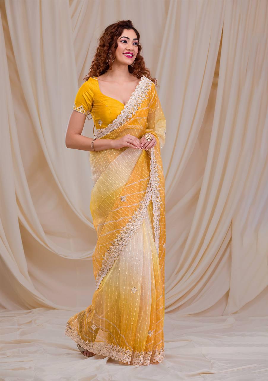 BT 1209 Embroidery Georgette Party Wear Sarees Wholesale Shop In Surat